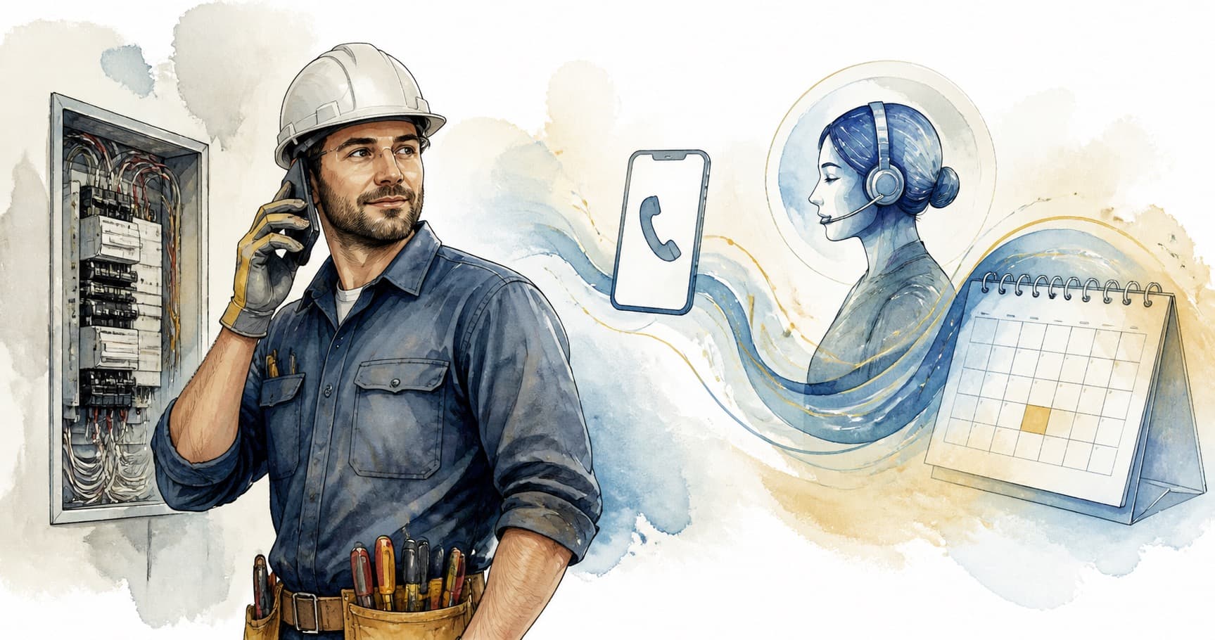 AI Receptionist for Electricians