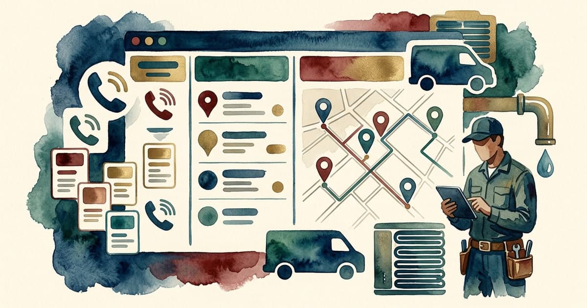 AI Dispatcher for HVAC and Plumbing Companies