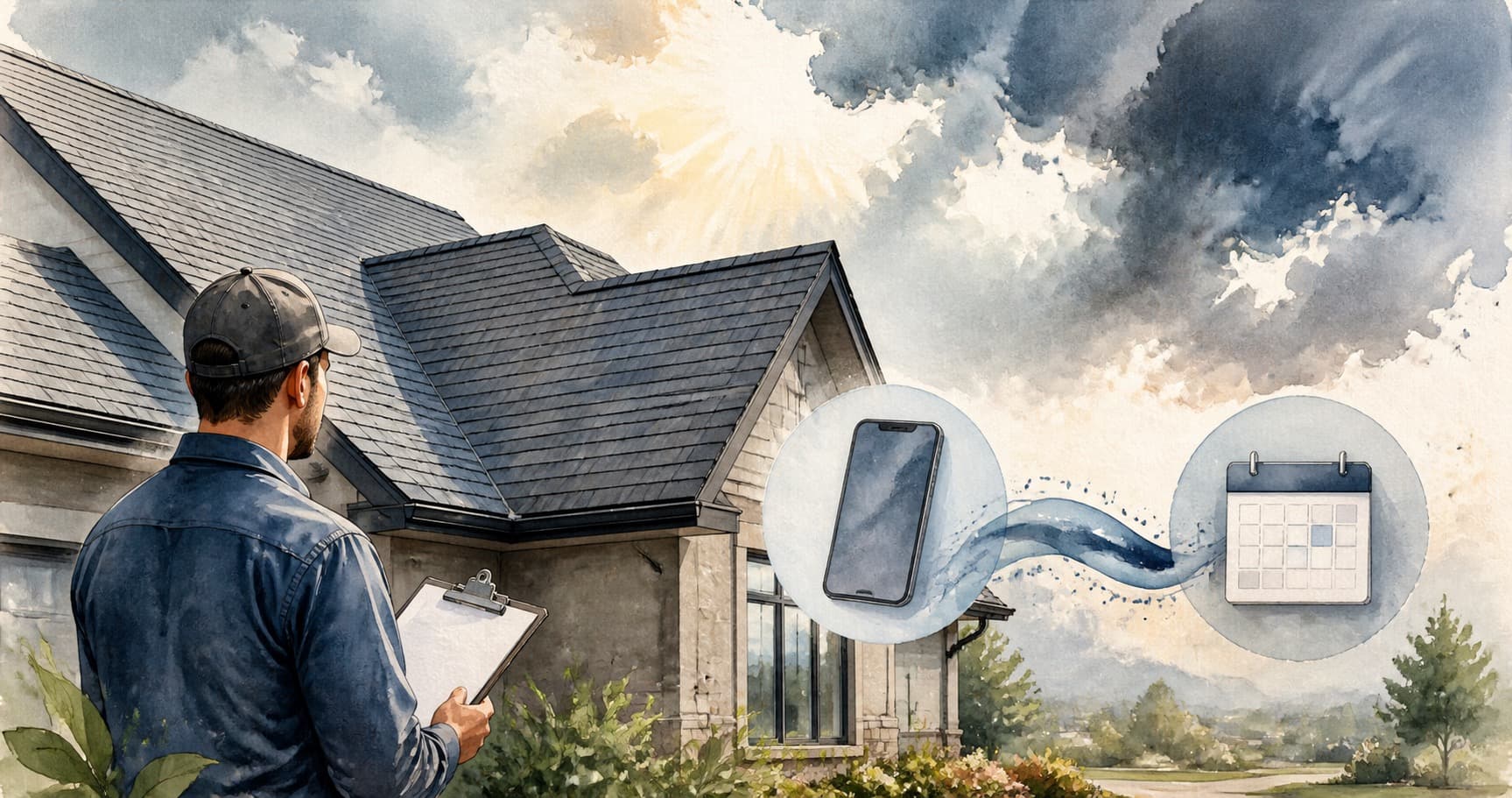 AI Receptionist for Roofing Companies