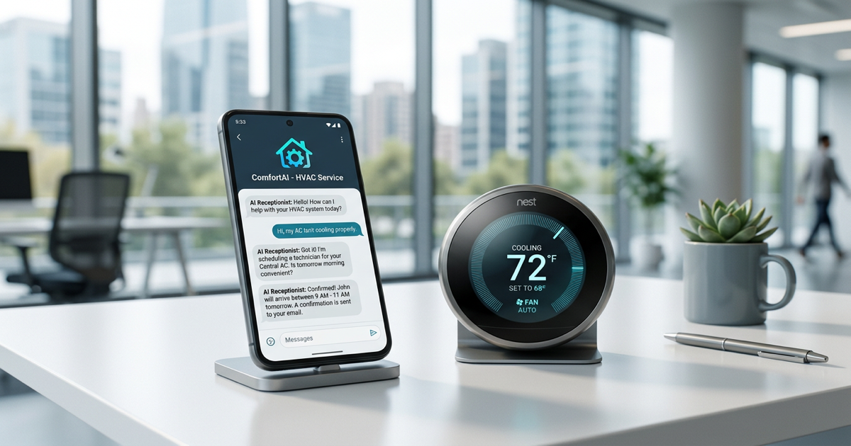 AI Receptionist for HVAC Companies: Never Miss an Emergency Call Again